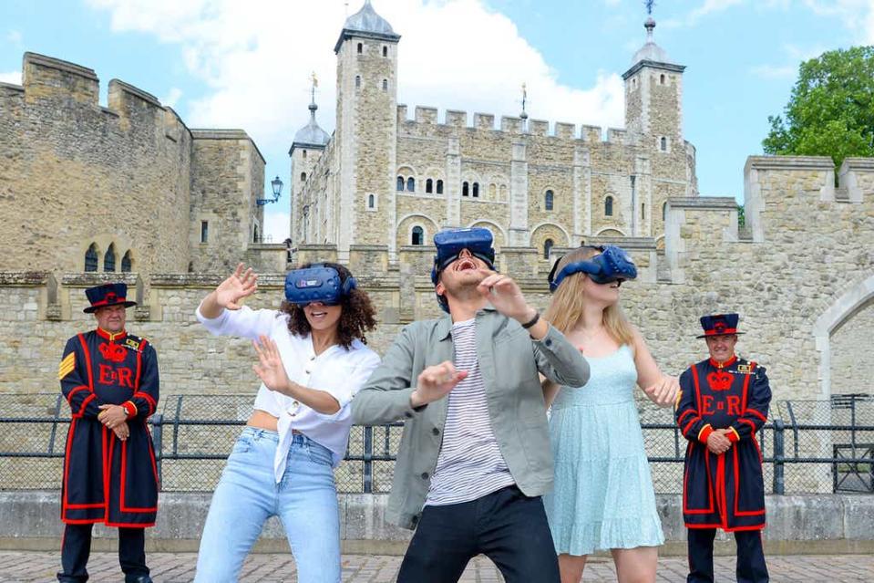 Audiences will wear hi-tech headsets for a virtual reality boat trip down the Thames to Parliament (Getty Images)