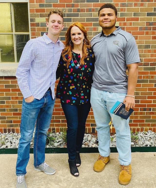 Pioneer Woman Ree Drummond Spends Mother's Day with Sons Todd and