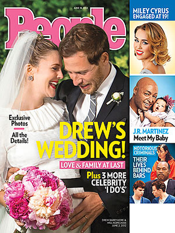 Drew Barrymore Wedding Dress & All The Details: She Married Will Kopelman In Chanel