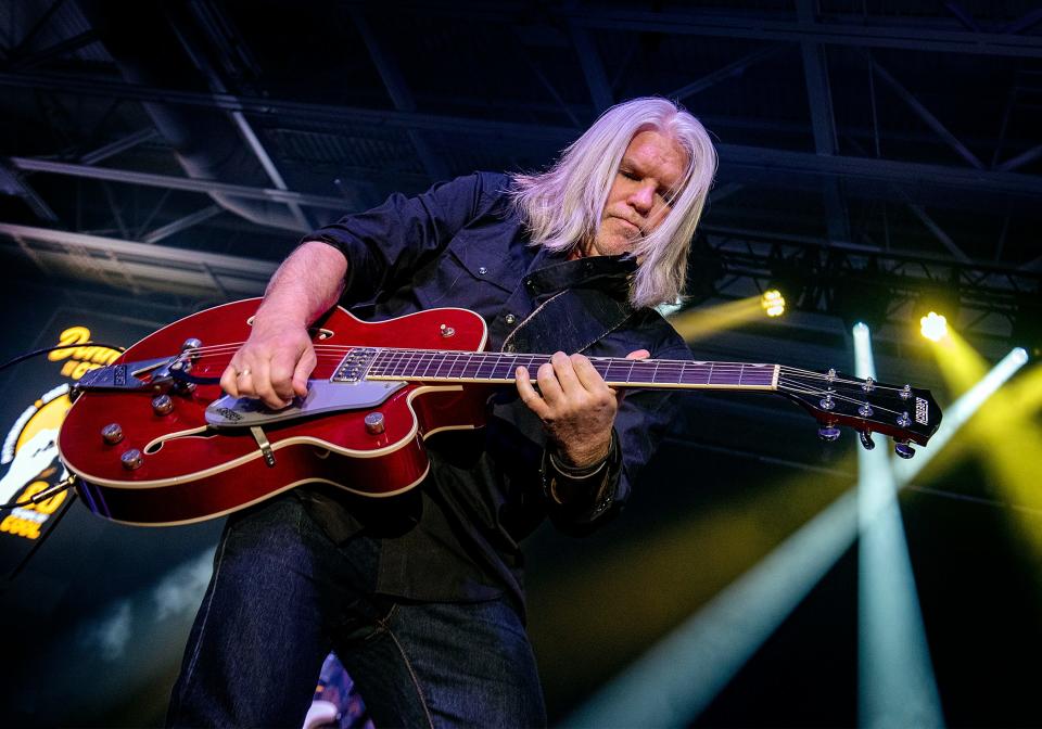 Rob James of The Clarks, the popular Pittsburgh rock band headlining Sept. 1's rib cookoff at Acrisure Stadium.