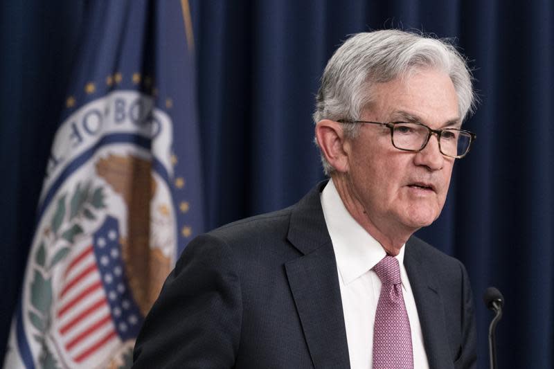 Federal Reserve Board Chair Jerome Powell speaks during a news conference at the Federal Reserve, Wednesday, May 4, 2022 in Washington. The Federal Reserve intensified its drive to curb the worst inflation in 40 years by raising its benchmark short-term interest rate by a sizable half-percentage point.