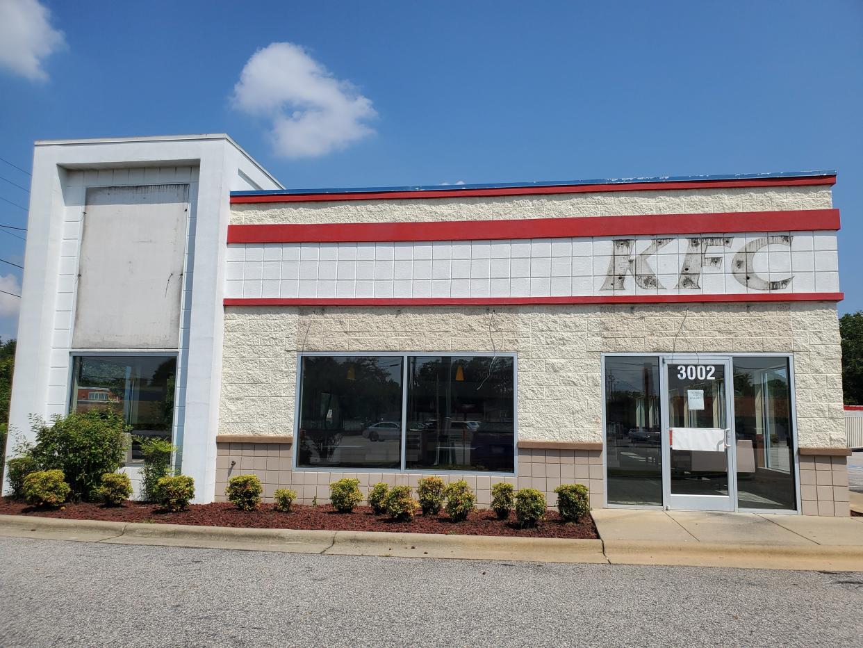 This former KFC at 3002 Raeford Road in Fayetteville was purchased by fellow fast food company Cook Out in late July 2021.