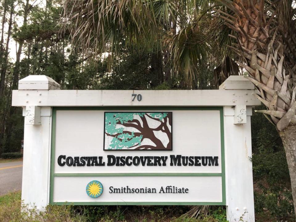 The entrance to the Coastal Discovery Museum on Hilton Head Island. 