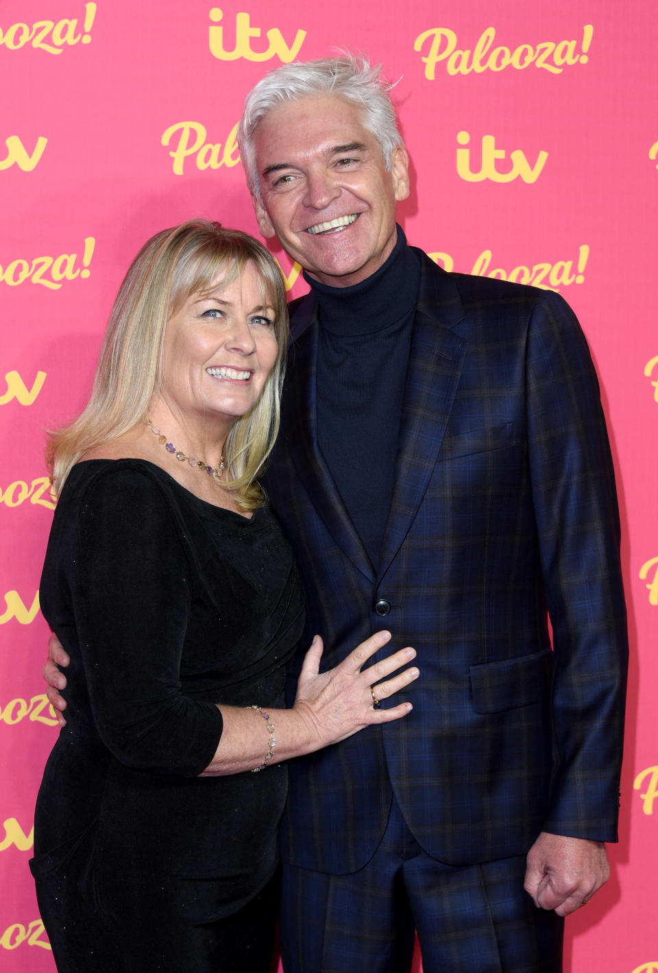 Phillip Schofield and Stephanie Lowe attend the ITV Palooza 2019 at The Royal Festival Hall on November 12, 2019 in London, England. (Photo by Joe Maher/WireImage)