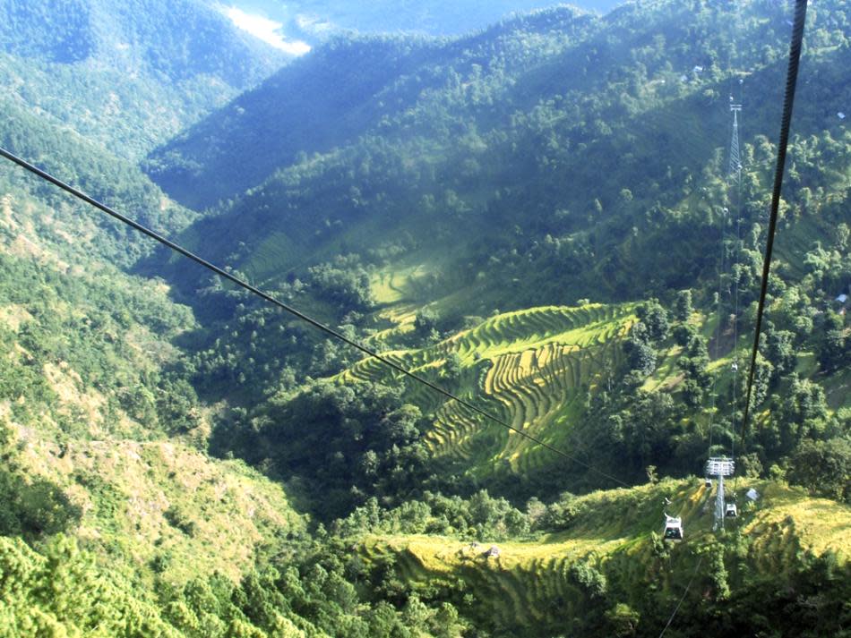 Aerial photo Nepal