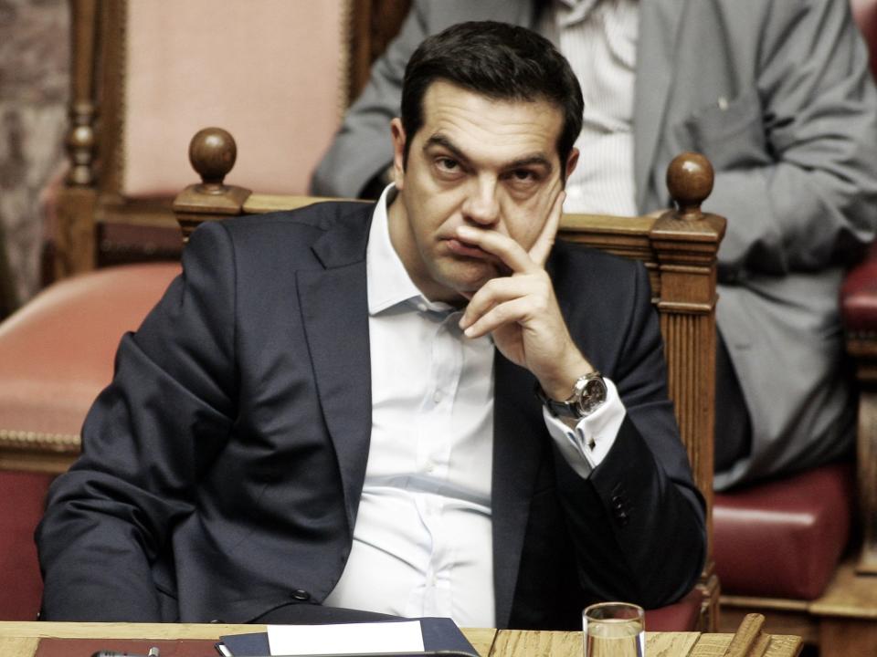 Greek Prime Minister Alexis Tsipras 