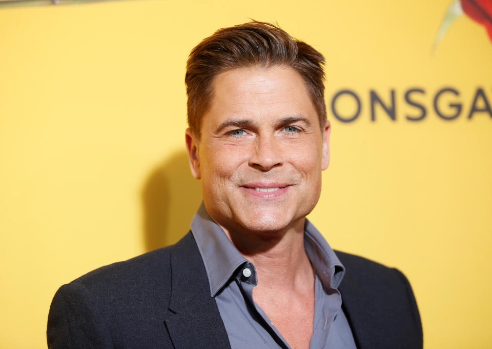 Actor Rob Lowe poses at the premiere of "How to Be a Latin Lover" in Los Angeles, California, U.S. April 26, 2017. REUTERS/Danny Moloshok