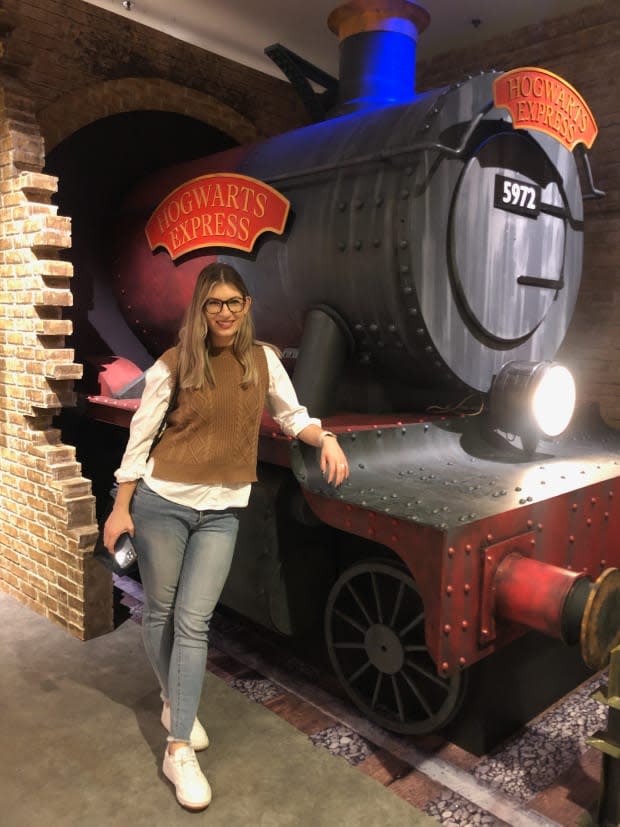 <p>All aboard the Hogwarts Express!</p>
