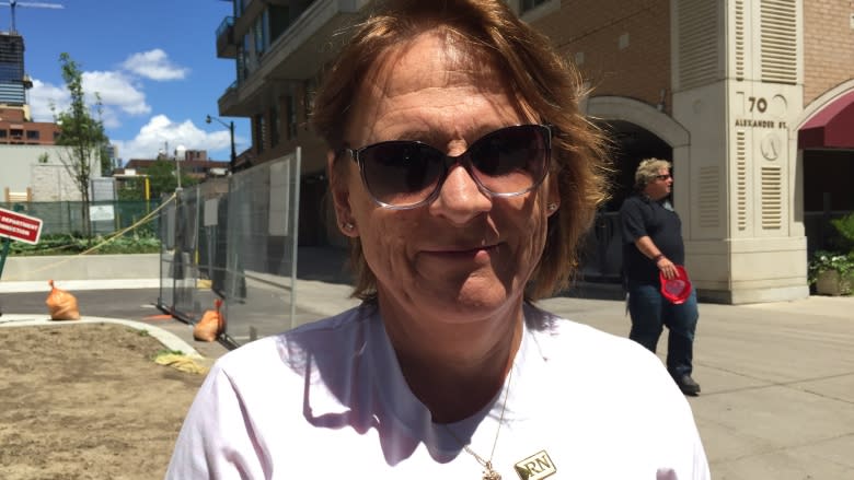 Transgender nurse who waited 50 years to come out attends her 1st Dyke March