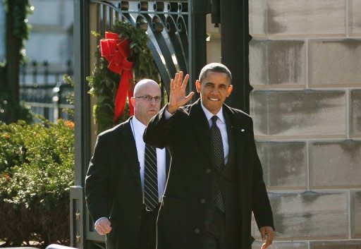 El presidente estadounidense, Barack Obama, recibirá este jueves en la tarde al líder republicano, John Boehner, cuando faltan 20 días para que se cumpla el plazo para negociar una reducción del déficit. (AFP | Mandel Ngan)