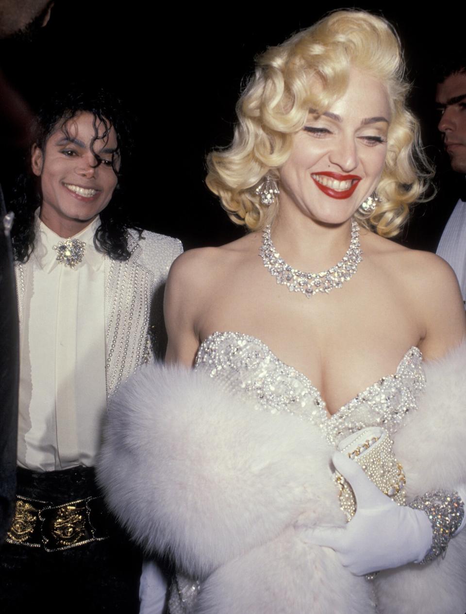 Michael Jackson and Madonna