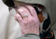 <p>Prince Philip sourced the stones for Queen Elizabeth's engagement ring <a href="https://www.vogue.com/slideshow/british-royal-family-engagement-rings" rel="nofollow noopener" target="_blank" data-ylk="slk:from his mother's tiara;elm:context_link;itc:0;sec:content-canvas" class="link ">from his mother's tiara</a>. The classic mid-century design includes a square-cut center diamond and two side diamonds set in platinum. The Queen still wears the ring to this day—73 years later—with her Welsh gold wedding band. </p>