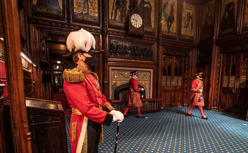 State Opening of Parliament at the Palace of Westminster, in London