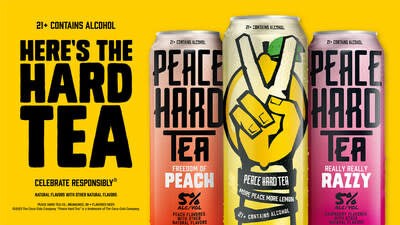 Molson Coors is going hard on all things peace, love and mischief with the release of Peace Hard Tea