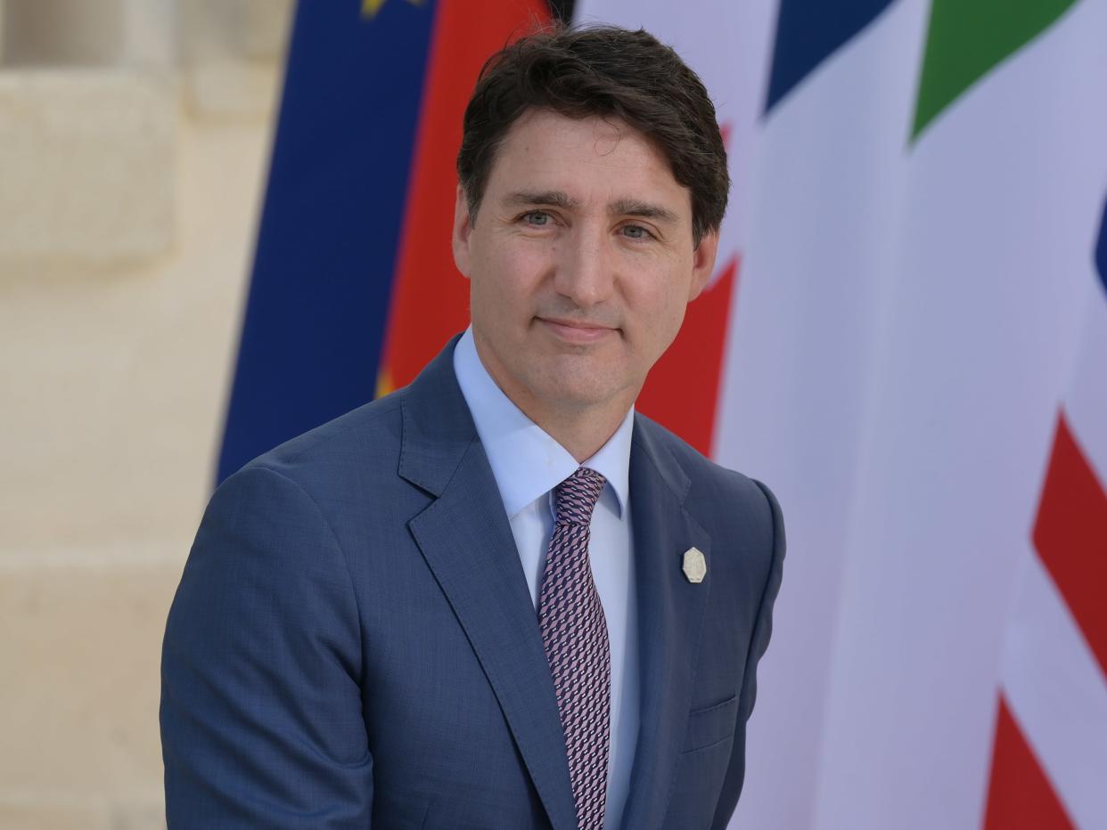 BORGO EGNAZIA (BRINDISI) ITALY - JUNE 13, 2024 Canadian Prime Minister Justin Trudeau arrives at the Borgo Egnazia resort for the G7 Summit hosted by Italy in Apulia region. (Photo credit should read Marco Ravagli/Future Publishing via Getty Images)