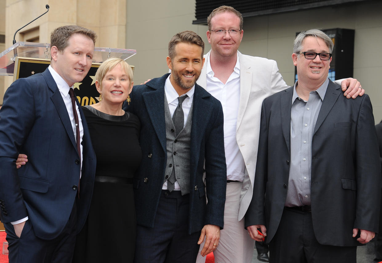 Ryan Reynolds Honored With Star on The Hollywood Walk Of Fame (Frank Trapper / Corbis via Getty Images)