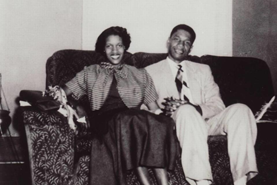 Myrlie Beasley met Medgar Evers on the first day of her freshman year at Alcorn A&M College in fall 1950.