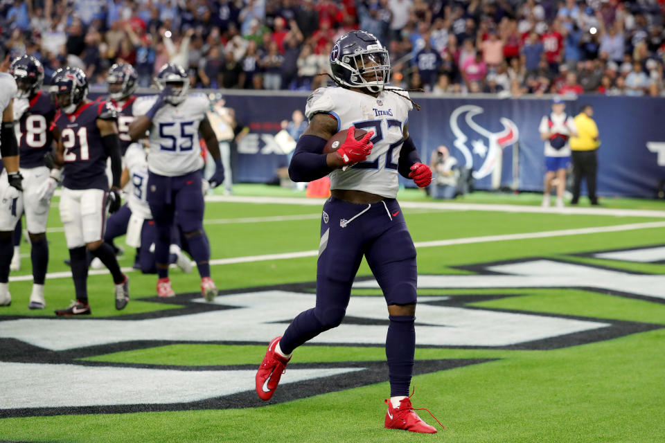 Derrick Henry can't be stopped. (Photo by Bob Levey/Getty Images)