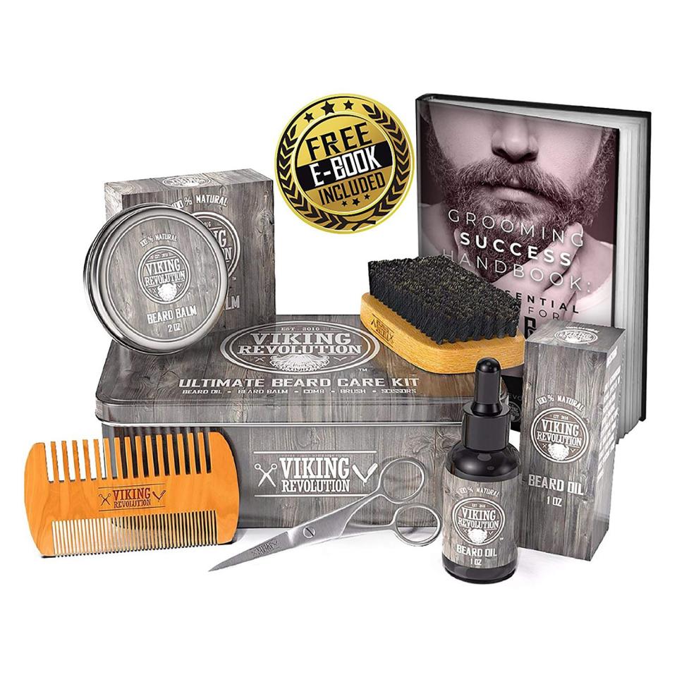 Best Gift for Self-Pamperers: Viking Revolution Beard Care Kit