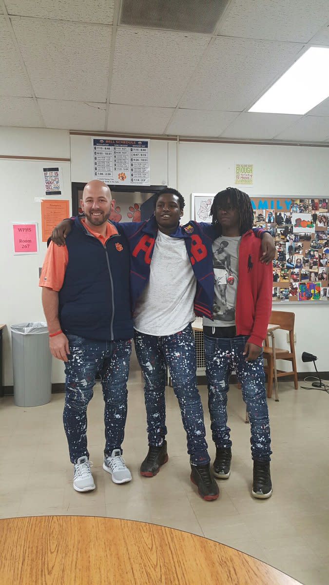 jeffrey miller high school principal matching jeans