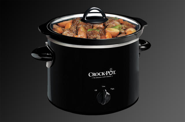 Crock-Pot Original Black Round Slow Cooker, 2 qt - Food 4 Less