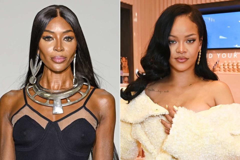 <p>Victor VIRGILE/Gamma-Rapho via Getty, Dave Benett/Getty</p> Naomi Campbell and Rihanna