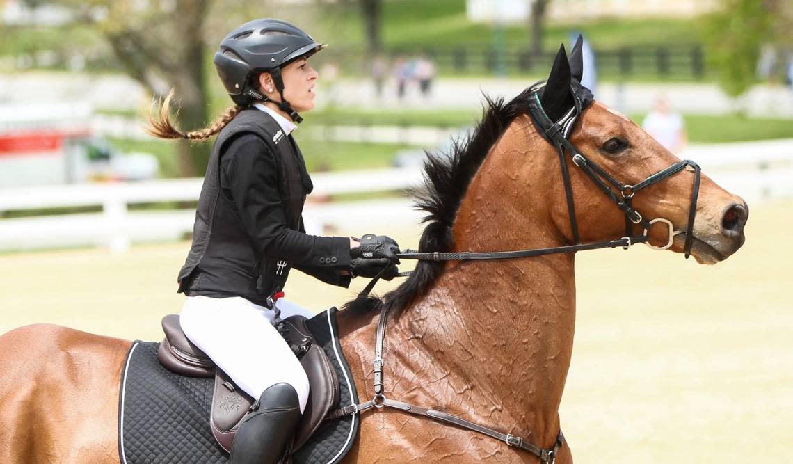 Wren Zimmerman of Lexington started riding horses after a Stargardt Disease diagnosis began to gradually rob her of her eyesight.