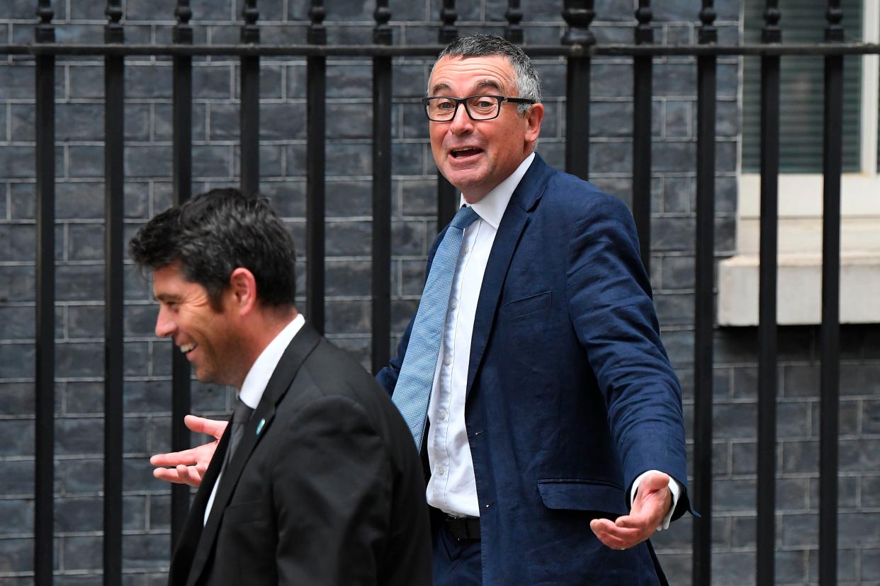 File: Conservative MP Bernard Jenkin arrives in Downing Street in central London on 2 September 2019 (AFP via Getty Images)