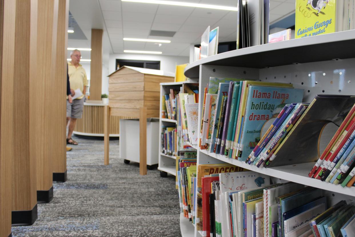 A new library at Forest Glen Elementary School in Suamico.