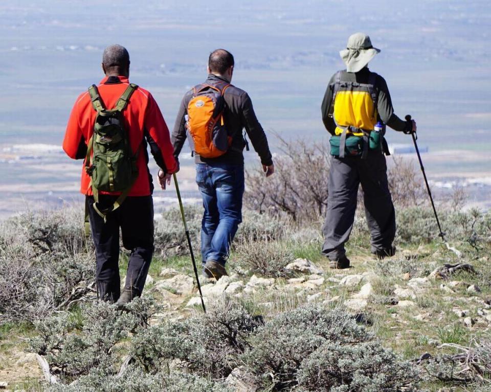 The trail to the top of Lucky Peak begins in a Boise neighborhood and finishes more than 3,000 feet above the city.