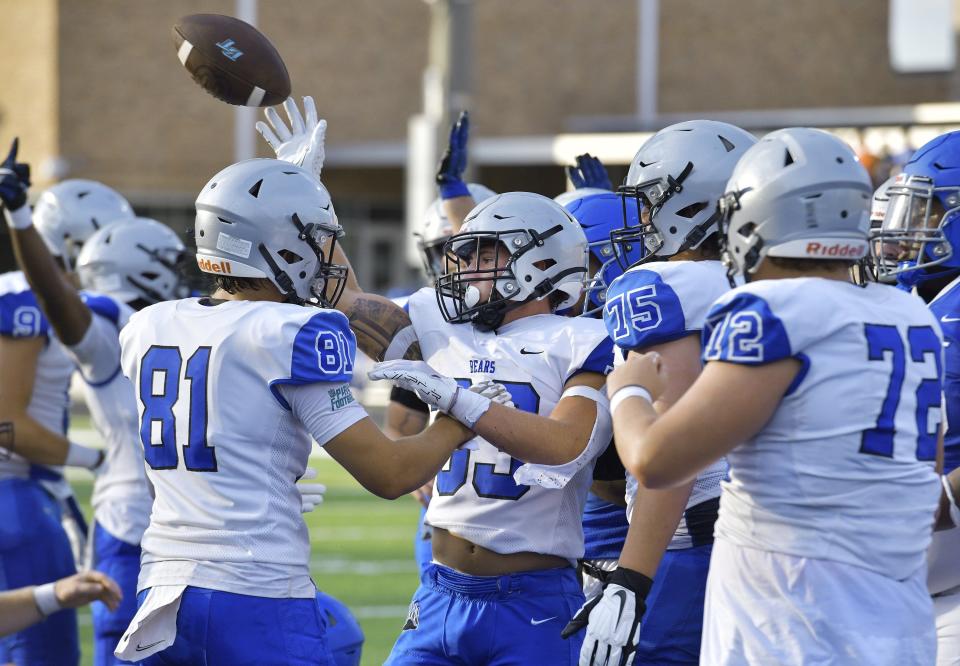 Laython Biddle scored four touchdowns for Bartram Trail against Seabreeze.