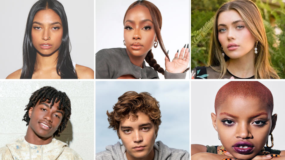 Top Row L-R: Tara Raani, Justine Skye, Amelie Zilber, Bottom Row L-R: Ceyair Wright, Matthew Sato, Slick Woods - Credit: Bogdana Ferguson/Elliot Huntley/Ty Ferg/ Mike Quinn/David Esterson/Jason Kibbler