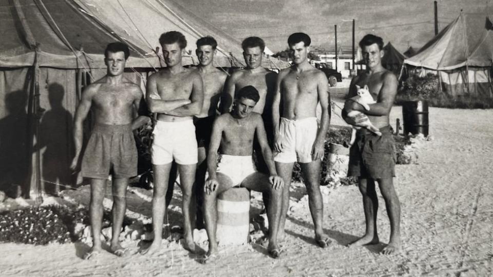 Military on Christmas Island in the 1950s