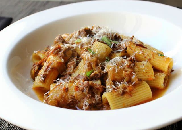 Rigatoni alla Genovese | Photo by Chef John