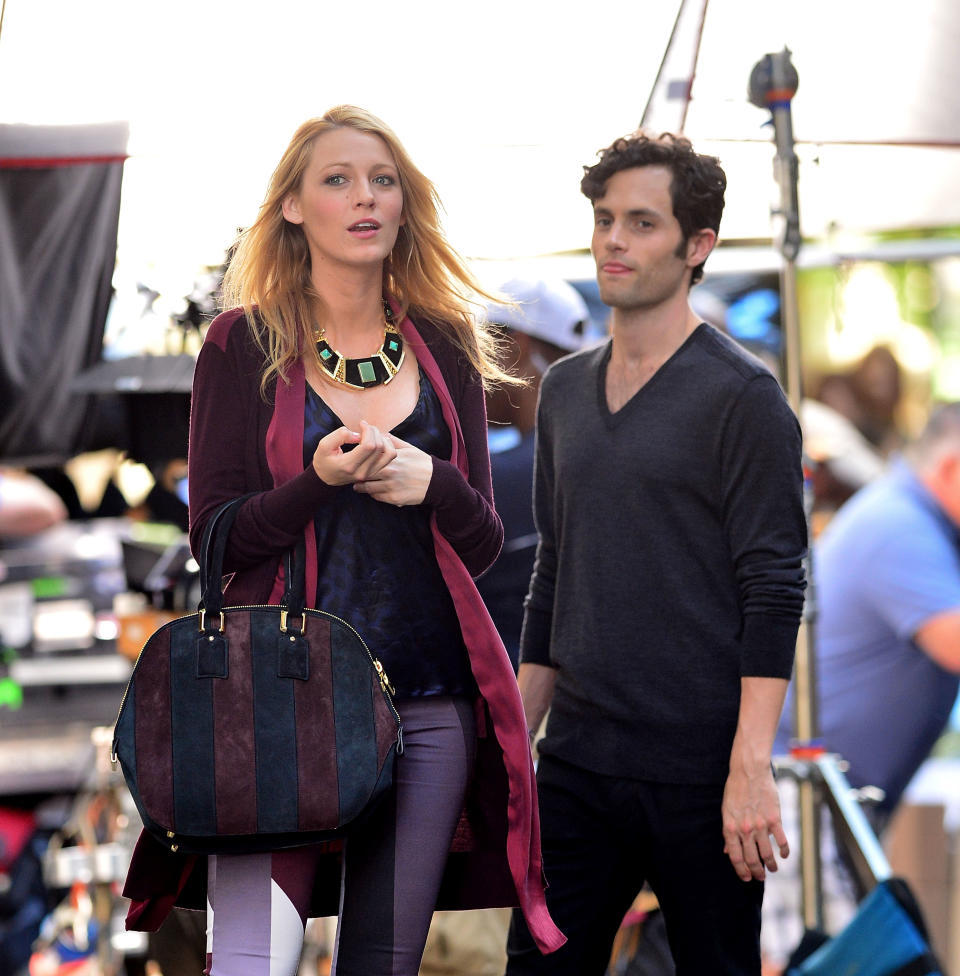 Blake Lively y Penn Badgley