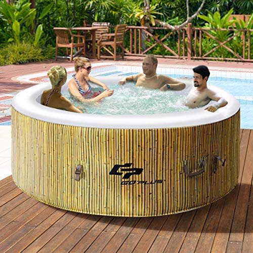 14) Portable Inflatable Hot Tub