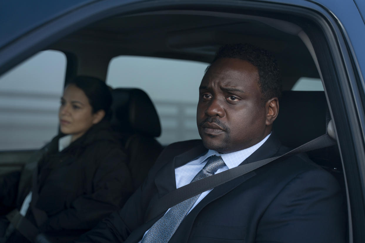 “CLASS OF '09” --  "The Fitness Test" -- Episode 2 (Airs Wednesday, May 10) Pictured (L-R): Viviana Chavez as Nunez, Brian Tyree Henry as Tayo.  CR: Richard Ducree/FX