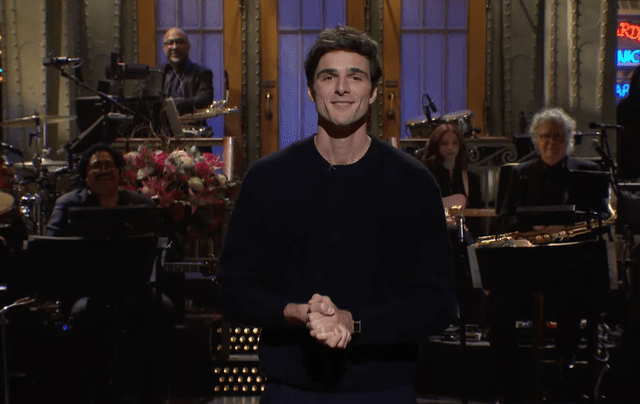 <p>NBC</p> Jacob Elordi hosts 'SNL'