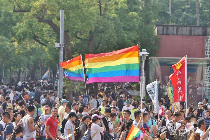 20171028-2017年台灣同志遊行Taiwan LGBT Pride，10月28日盛大登場。（盧逸峰攝）