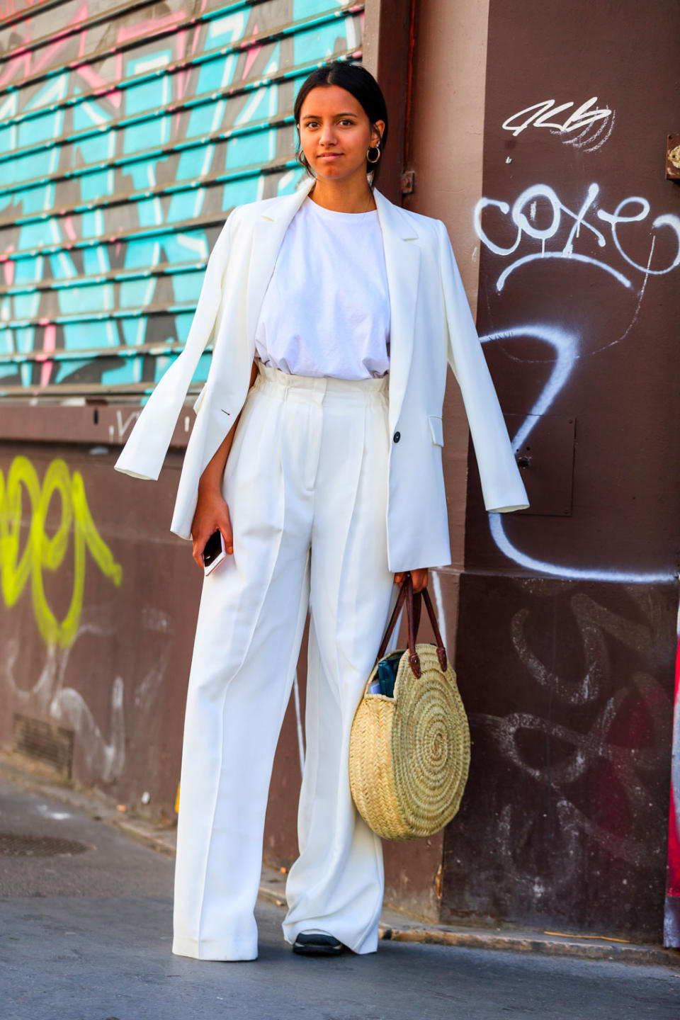 Un total-look blanc