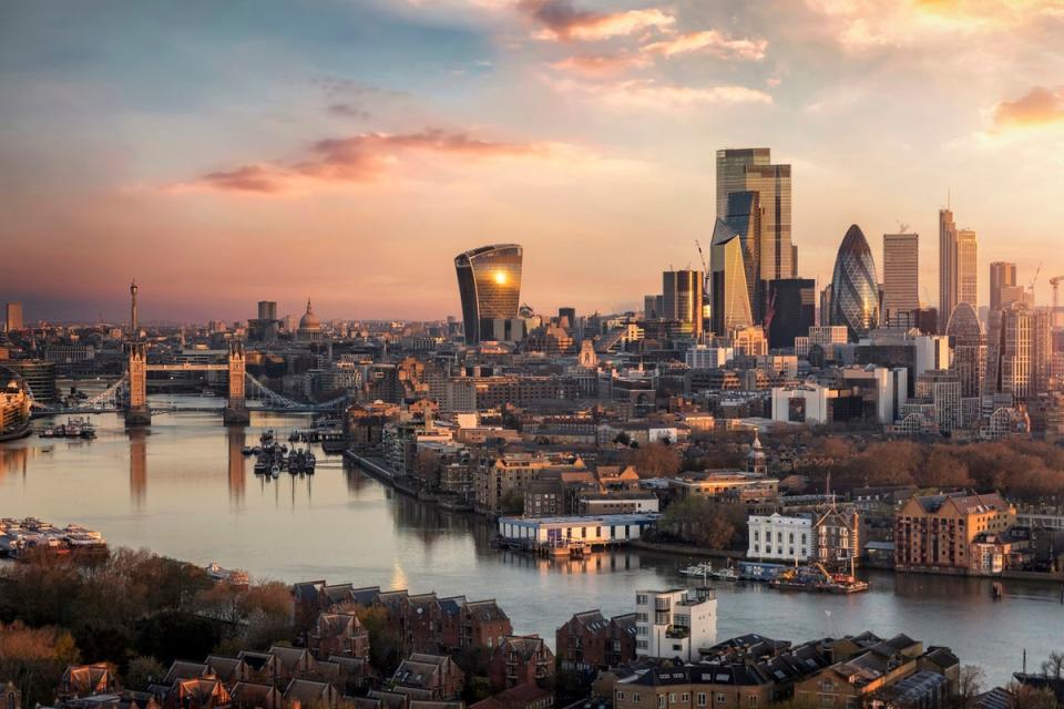 London was named the second-most beautiful city in the UK in the study, and the third overall (Getty Images)
