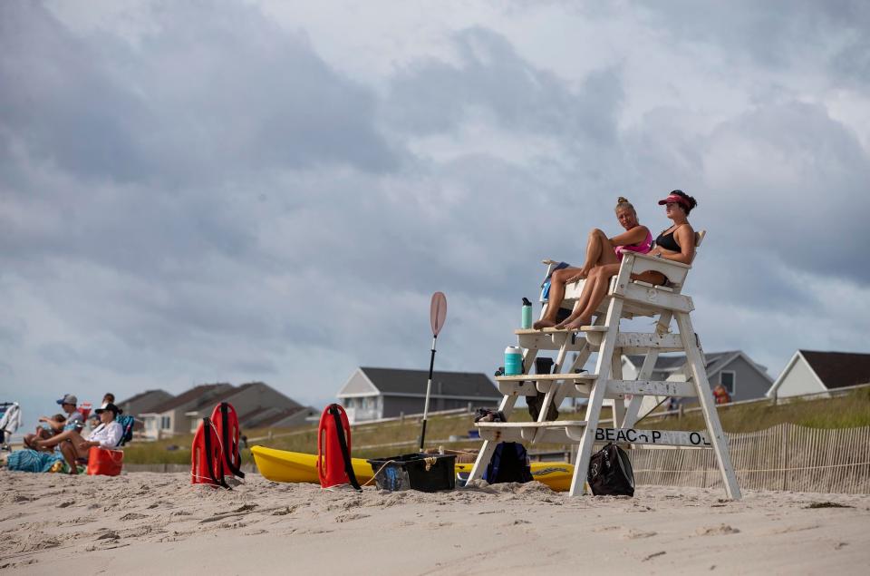 Toms River, the county seat of Ocean County, is a waterfront community with a downtown section offering residents and visitors a wide variety of activities and locations to enjoy life. Ortley Beach lifeguards keep watch over beachgoers visiting the barrier island section of town.                                                       Toms River, NJThursday, August 19, 2021  