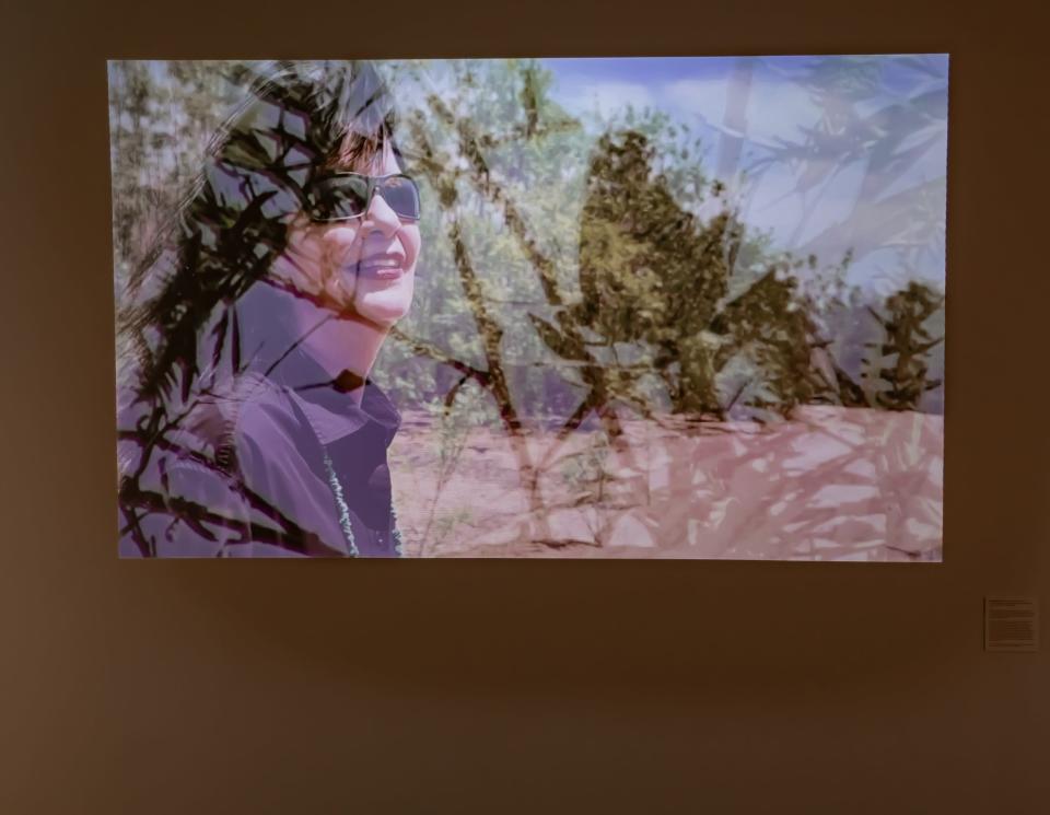 Oklahoma Cultural Treasurer Joy Harjo is featured in a still from Sterlin Harjo's short film "A Map to the Next World," created specifically for the Oklahoma Contemporary Art Center exhibit "ArtNow 2023: The Soul Is a Wanderer."