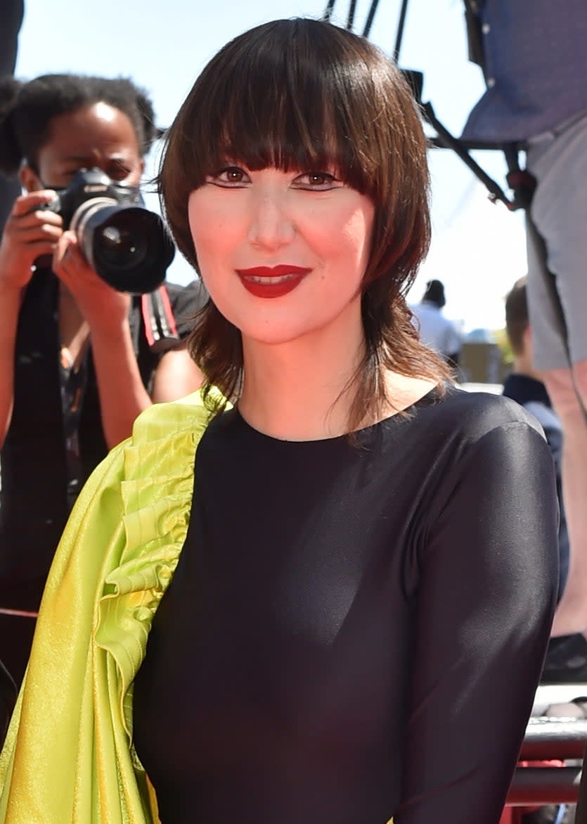 Karen O at the 2021 "Where Is Anne Frank?" screening