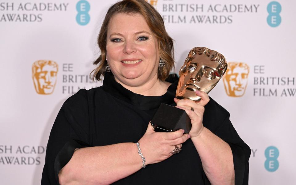 Joanna won the Best Actress award at the Baftas for her role in After Love - Karwai Tang