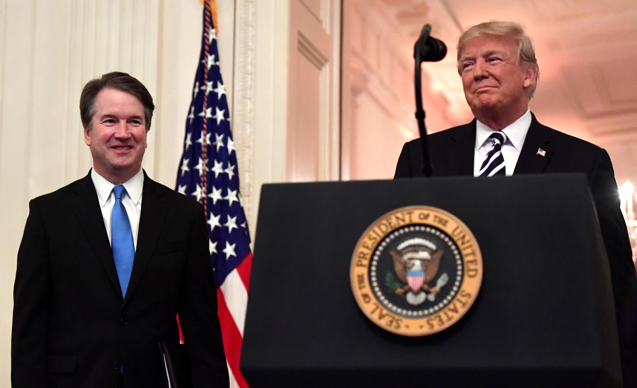 donald trump brett kavanaugh