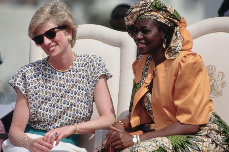royal visit to nigeria, 1990
