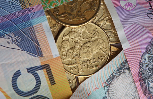 The currency of the Commonwealth of <b>Australia</b> is the <b>Australian dollar</b>. It is recognized worldwide with the code AUD and the symbol <b>$</b>. The first paper notes of Australian dollar were issued in 1966 and foreign exchange traders popularly refer to the currency as the Aussie. <p>(Photo: Getty Images)</p>