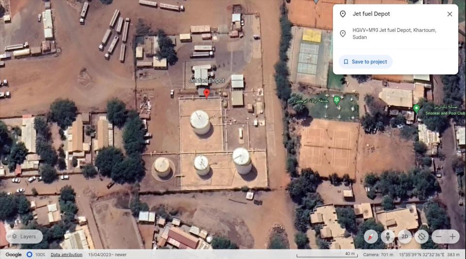 <span>Capture d'écran réalisée sur Google Earth, le 31/10/2023.</span>