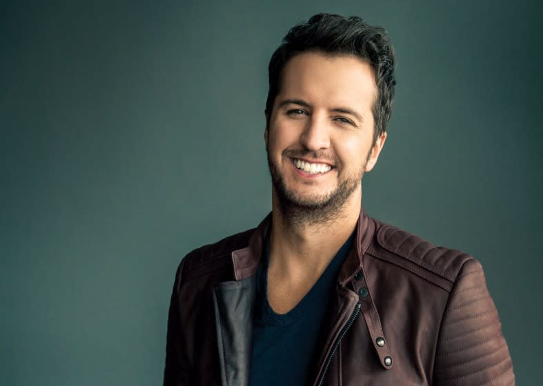 American country music singer and songwriter Luke Bryan.